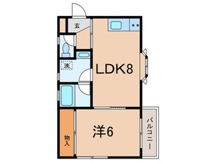 ヴァーチェ自由が丘の物件間取画像